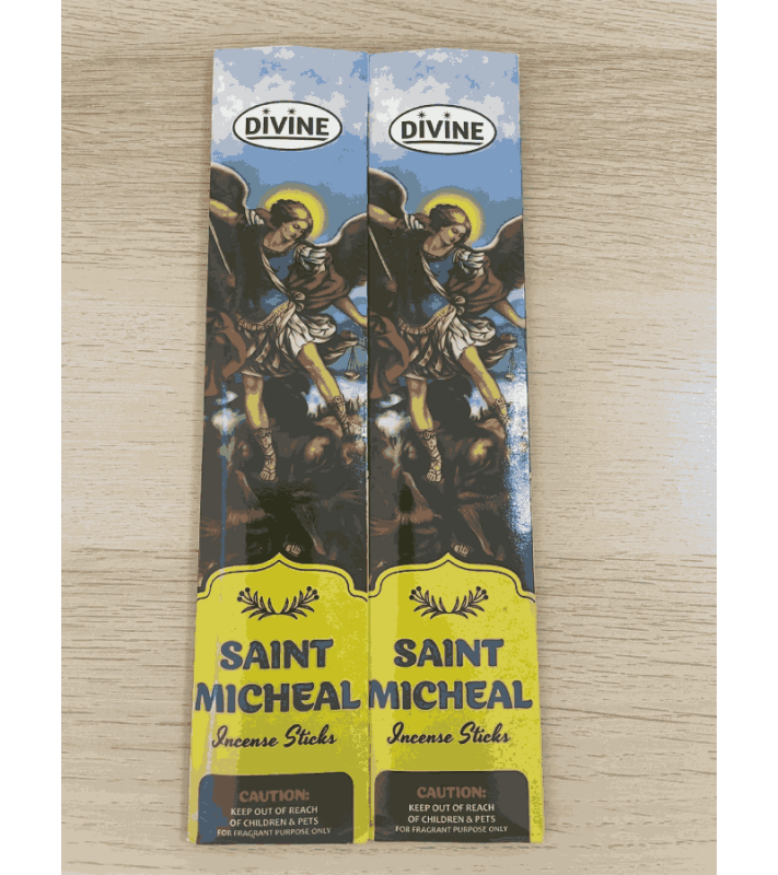 Divine Saint Michael Spiritual Incense – Protective & Uplifting Aroma | $9.99 Divine Saint Michael Spiritual Incense is thoughtfully crafted to create a peaceful and spiritually focused atmosphere. Inspired by themes of strength, courage, and protection, this incense is ideal for prayer, meditation, and personal reflection. With its rich, long-lasting fragrance, it helps refresh your space and supports moments of spiritual devotion, intention-setting, and inner calm. ✨ Key Features: Long-lasting, pleasant fragrance Ideal for prayer and meditation Inspired by strength and spiritual protection Helps create a calm, focused atmosphere Suitable for home, office, or sacred space Affordable at $9.99 🌿 How to Use: Light the tip of the incense stick and allow it to burn for a few seconds. Gently blow out the flame and place it in a heat-resistant holder. Allow the aroma to fill your space.