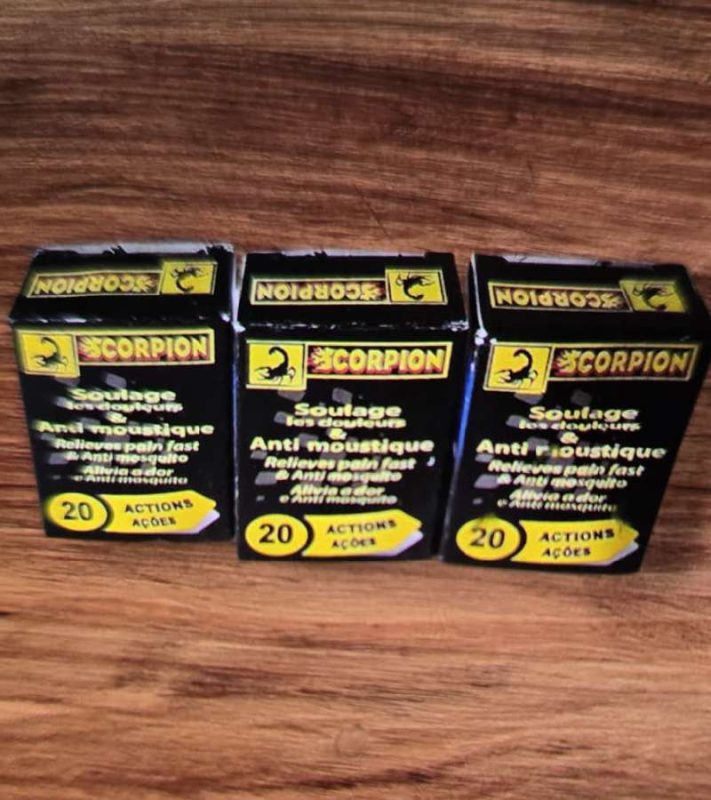 Scorpion soulage les couleur